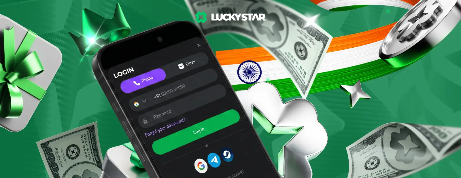 Lucky Star Login